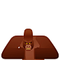 STICKERS : Stickers or larger emoticons add much more fun to conversations on messaging apps. Thanks to larger screens and higher resolutions of today's smart devices, lots of details are seen just fine. I was commissioned by LINE corporation to create a 