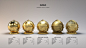 Material Studies: Metals on Behance