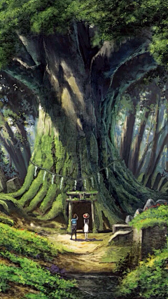 肚白doi采集到插画场景