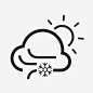 冰箱风天气图标 标识 标志 UI图标 设计图片 免费下载 页面网页 平面电商 创意素材