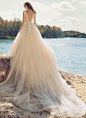 @Bellethemagazine wedding dresses | Wings of Love Collection | Floor Champagne A-Line Sweetheart $$ ($1,001-2,000)