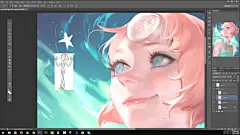 【新提醒】设计绘画视频教程_甜美的小萝莉美女胸像插画绘画视频教程，美不美看图就知道了 - http://www.cgdream.com.cn