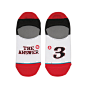 Answer Invisible - Mens Allen Iverson Socks | Stance