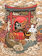 @美术插画精选 的个人主页 - 微博