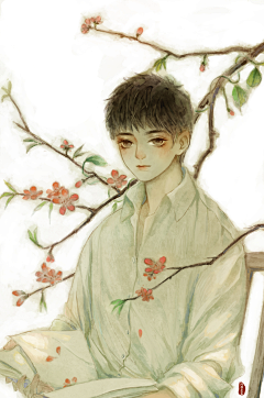 花采采采集到现代，男