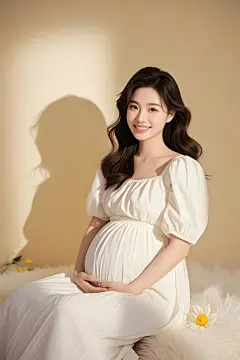 美丽孕妇人像摄影