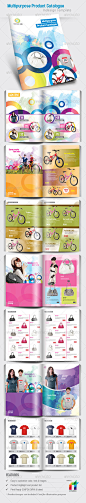 Multipurpose Product Catalogue Indesign Template - GraphicRiver Item for Sale