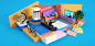 C4D生长动画海报_吕德余_【68Design】