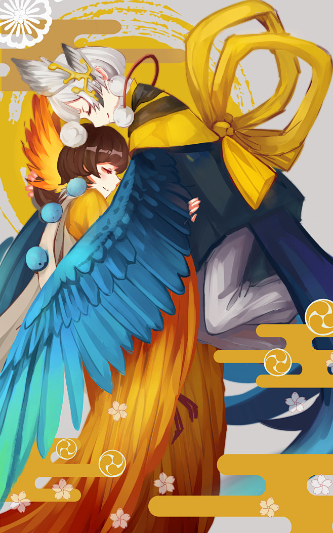 #阴阳师# #童男# #童女#
pixi...