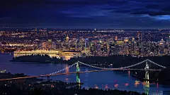 唯美城市夜景高清壁纸图片