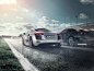 Audi R8 vs Nissan GTR : Personal work