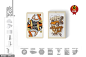 源文件-个性真实的扑克牌卡与包装盒定制化设计展示样机 [PSD]