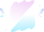 带有柔和色彩飞溅的装饰构图 PNG、SVG