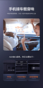 绿联aux音频连接线 车用车载3.5mm公对公手机输出转接线镀银汽车aus电脑转换音箱音响头戴式耳机双头插对录线-tmall.com天猫