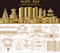 中国黑龙江绥化地标建筑绥化城市插画绥化天际线绥化建筑线稿矢量