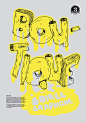 typographic poster design inspiration