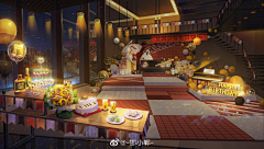 木夜喵喵喵采集到4暖暖背景