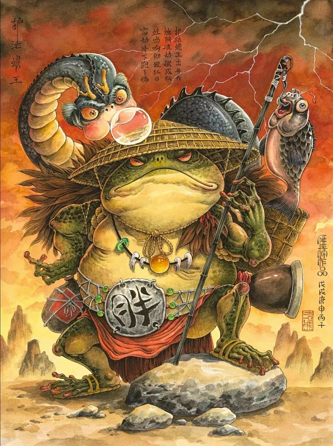 85后男神笔下的妖魔惊艳所有人大神请收下我的膝盖我国自古以来都流传