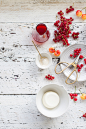 Finding Breakfast: Honey Buttermilk Creams : This project is all about finding and celebrating breakfast. Capturing this well defined meal in a new light.