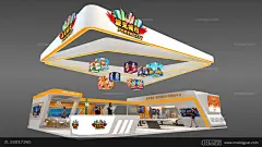 波克城市游戏展览展示展台模型