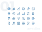 Awecons Business icon set