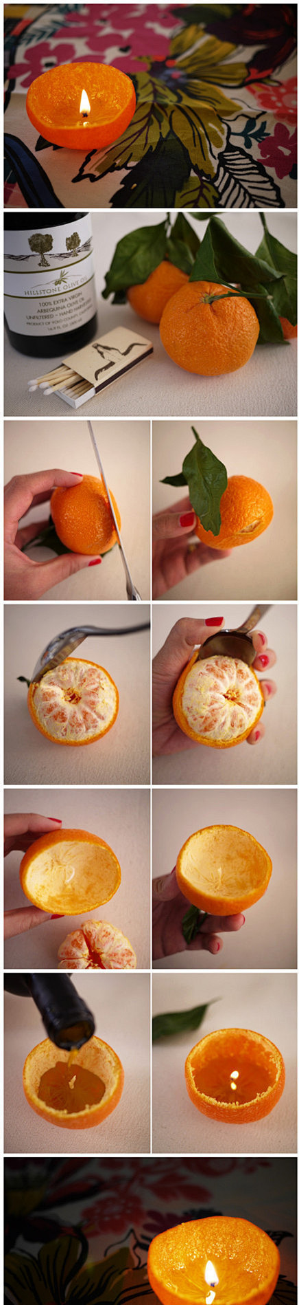 之所以叫做小橘灯，是因为用橙皮或者柑橘皮...
