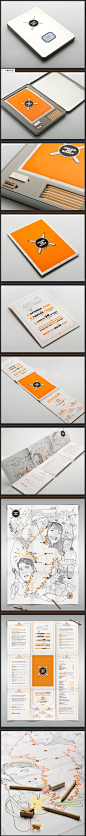 Color Me Badly wedding invitation on Behance 这货居然是个婚礼邀请函