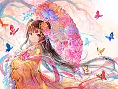 「花月曲」/「藤原」のイラスト [pixiv]