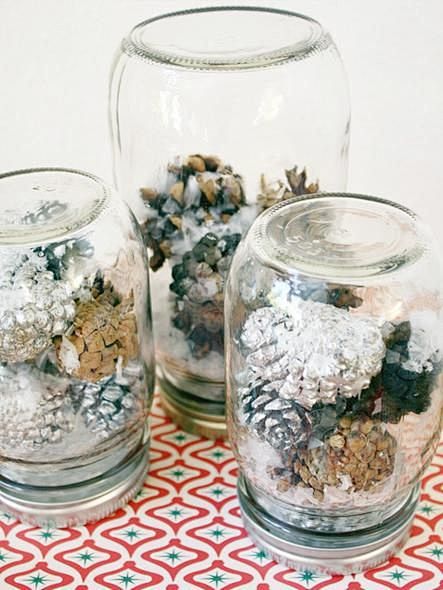 DIY Easy Snow Globes...