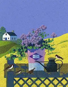 暖洋洋小清新日本浮世绘插画作品 [21P] -手机版 - Powered by Discuz!