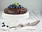 Chocolate cake with blueberry by Anjelika Gretskaia on 500px