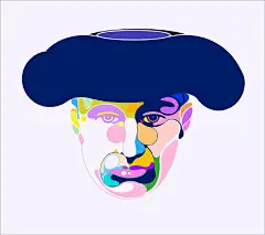 Martin Sati独特的炫酷肖像插画作品欣赏
版权归版权人所有 ​