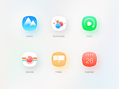 wyl向日葵采集到UI_剪影图标等icon