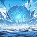 qiuling6689_Ice_and_snow_islands_suspended_in_the_air_blue_ice__96585ca3-27be-40fd-8034-5889be8a9729