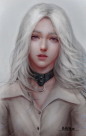 Girl - commission work, Alexandra Valentine (薔薇族Art) : Girl - commission work by Alexandra Valentine (薔薇族Art) on ArtStation.