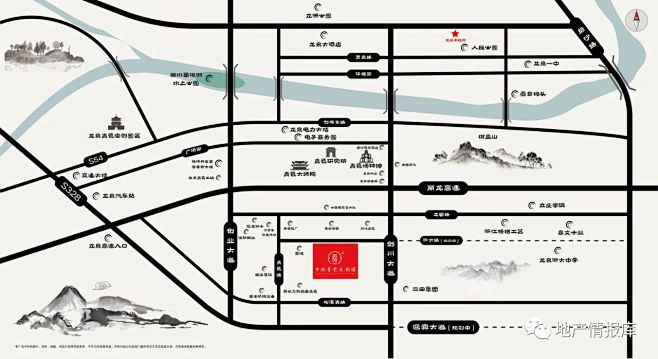 区位图
