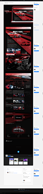 HONDA CIVIC TYPE R promo-site on Behance