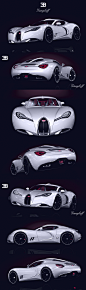 BUGATTI GANGLOFF CONCEPT CAR , INVISIUM on Behance