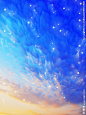 蓝色星空