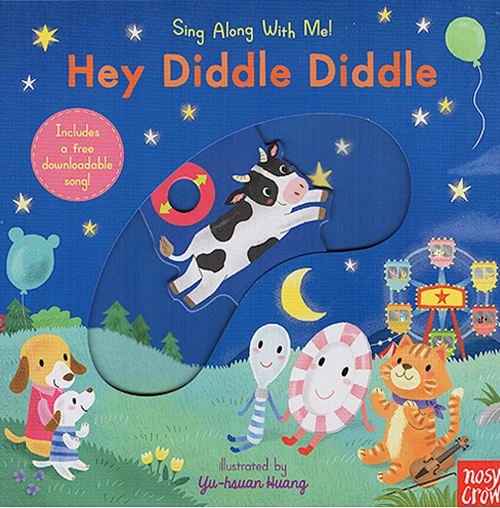 《Hey Diddle Diddle 英文原版 儿歌童谣 稀奇稀奇真稀奇 Sing Along With Me 纸板操作书》 【简介_书评 ...