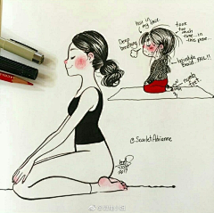 木易琳蓝采集到简笔画