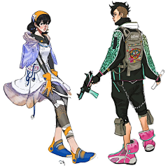 鬼面⌓‿⌓采集到潮服