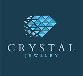 水晶饰品Logo设计