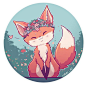 Polubienia: 2,727, komentarze: 51 – Naomi Lord (@naomi_lord) na Instagramie: „Doodled a little spring fox because today actually felt like spring could be turning up eventually…”