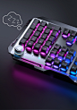 罗技G真机械手感键盘鼠标套装电竞游戏电脑有线无线垫键鼠三件套-淘宝网