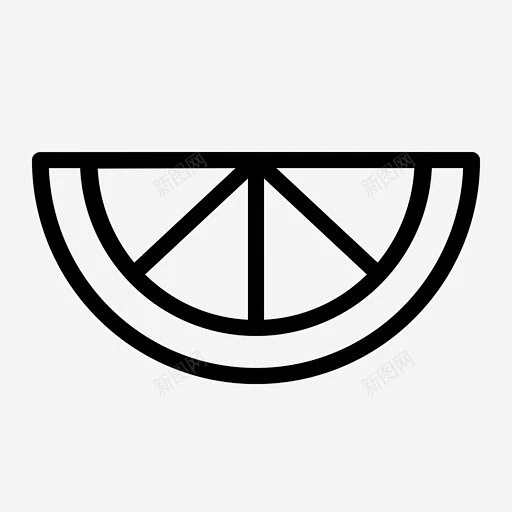 柠檬柑橘水果图标 标志 UI图标 设计图片 免费下载 页面网页 平面电商 创意素材-花瓣网