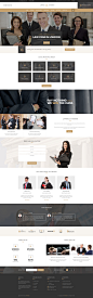 Lawyer Attorneys - Modern Law Firm PSD Template