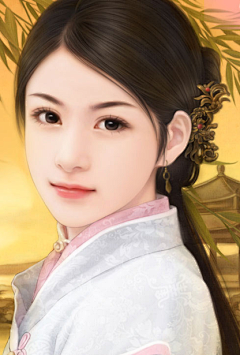 xiaocao000采集到视觉_手绘_汉服美女