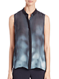 Elie Tahari - Dot Blouse