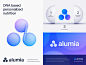 Alumia Branding Identity by Dmitry Lepisov for Lepisov Branding on Dribbble